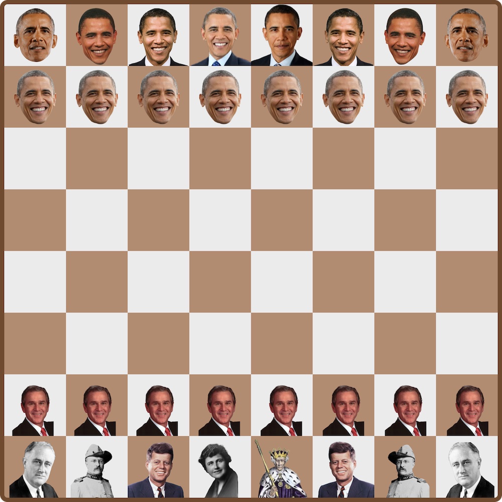 Presidential Chessboard